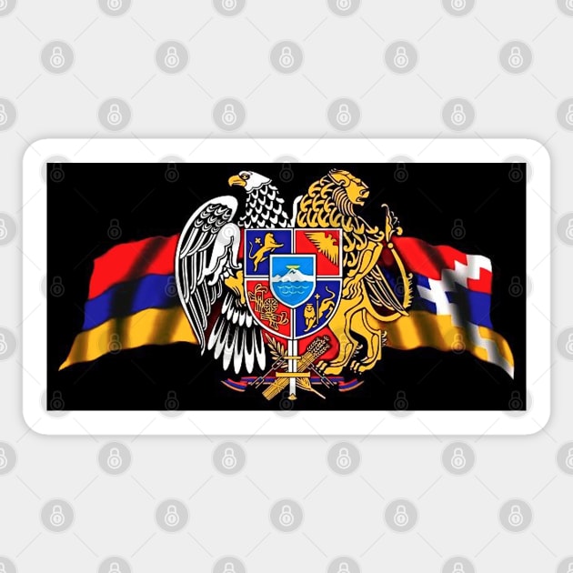 Artsakh Armenia Flag Sticker by doniainart